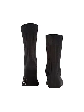 FALKE | Chaussettes MILANO anthracite chiné | schwarz